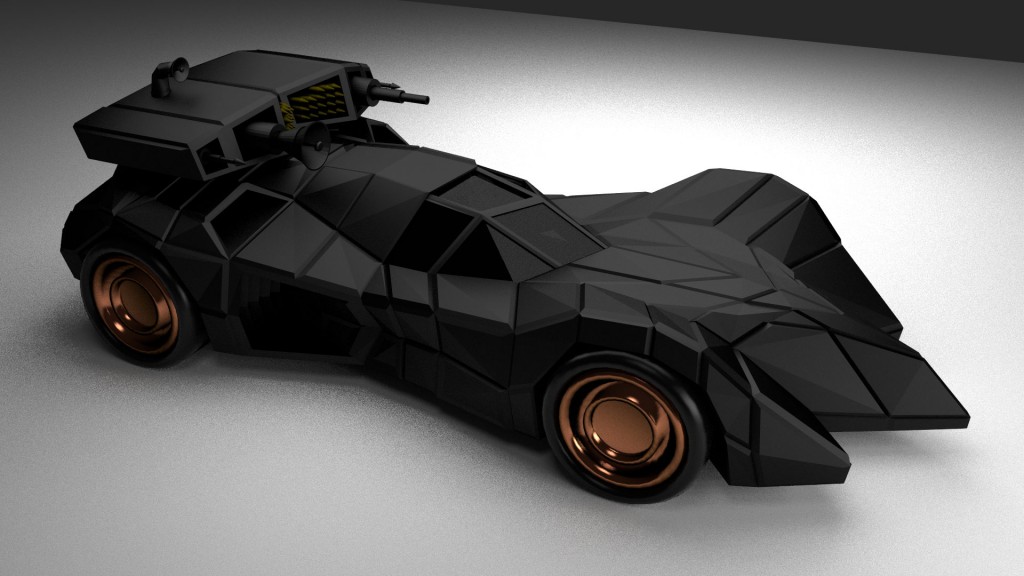 batmobile armed to the teeth preview image 1
